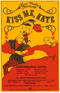 replika Pol Forløber Kiss Me, Kate - Lyric Theatre Company